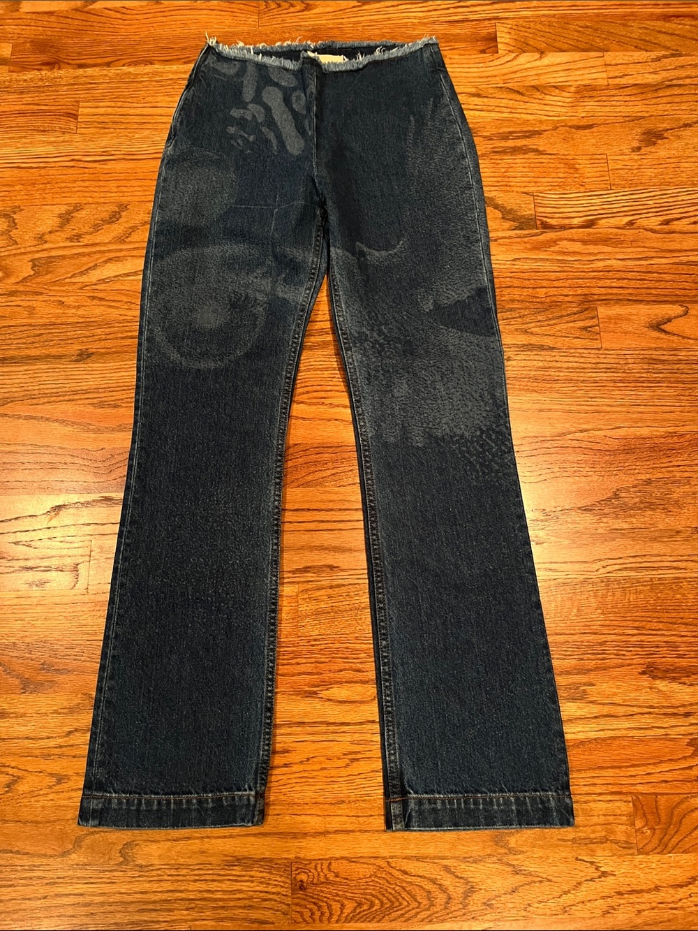 PALOMA WOOL RETIRED FOLIE EAGLE STRAIGHT LEG DENIM JEANS 36 26”x 29”
